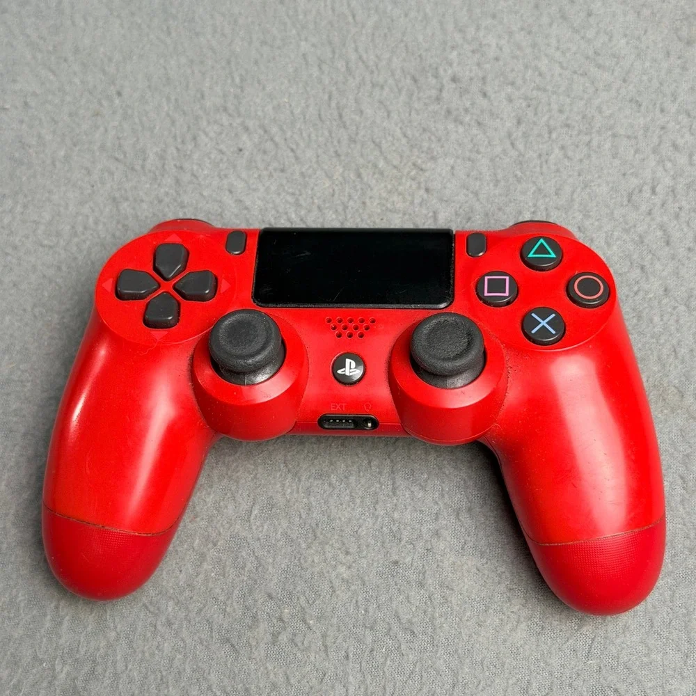 Official Sony PS4 DualShock 4 Wireless Controller Magma Red V2 CUH-ZCT2U OEM